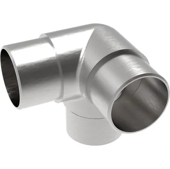 Zábradlí Přechod madla - přímo, nerez AISI316, D42,4x2mm/90, A14/0304-242