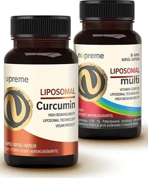 Nupreme Liposomal Curcumin 30cps. + Liposomal Multi 30 cps.