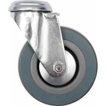 Pojezdové kolečko Vorel Kolečko otočné, gumové na čep 20kg 50/16/70mm, TO-87371