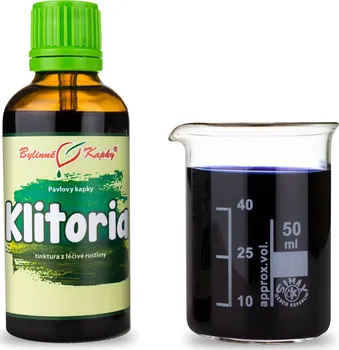 Přírodní produkt Bylinné kapky s.r.o. Klitoria tinktura 50 ml