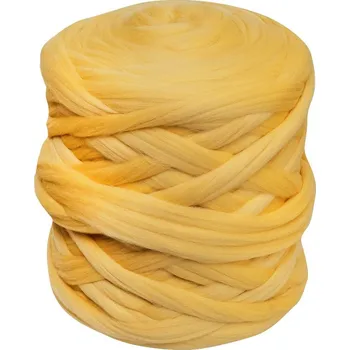Příze XXL vlna žlutá 2 4,6 kg