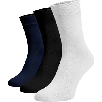 Dámské ponožky Zvýhodněný set 3 párů bambusových vysokých ponožek - mix barev Viskoza (Bambus) 35-38