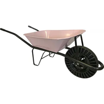 Kolečko HTI STAVEBNÍ KOLEČKO 60L BANTAM KS32 RŮŽOVÁ KORBA