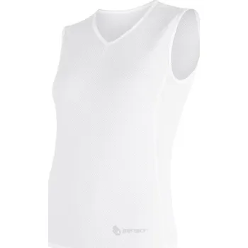 cyklistický dres Tílko dámské SENSOR COOLMAX AIR bílé XL