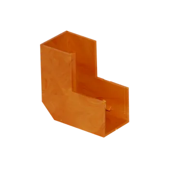 kabelová chránička MALPRO Kryt 25x20 rohový vnější, imitace světlé dřevo 42520-8802