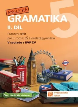 Anglický jazyk Anglická gramatika 5.2 - Nakladatelství Taktik (2021, brožovaná)