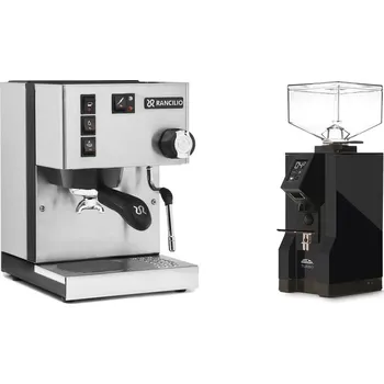 Kávovar Rancilio Silvia BC + Eureka Mignon Turbo, BL black