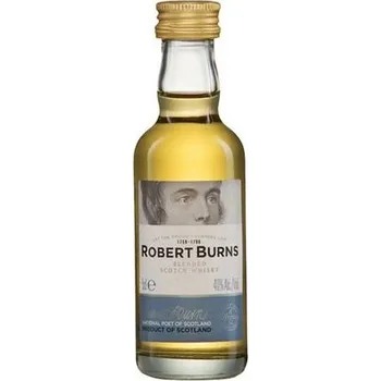Rum Robert Burns Blend, 40%, 0,05l (holá lahev)