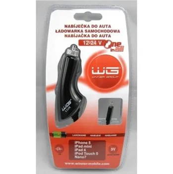 Autonabíječka Winner Group pro Iphone 5/5s/se černá 54990