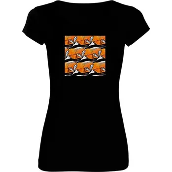 Dámské tričko Tričko s potiskem Sleeping Fox dámské