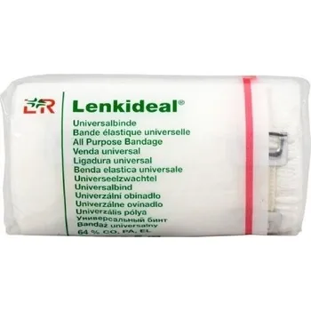 Elastické obinadlo – Lenkideal 8 cm x 5 m, 10 ks, jednotlivě baleno