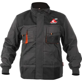 pracovní bunda Montérková pracovní bunda ACI černá (Bunda pohodlného střihu a vysoké odolnosti )