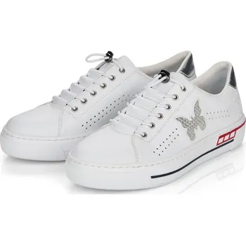 Dámské tenisky Dámské tenisky L8857-80 Rieker bílé Barva: weiss, Velikost: 40