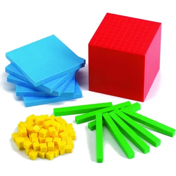 Výuková hračka EDX Education Desítkový set 121 ks