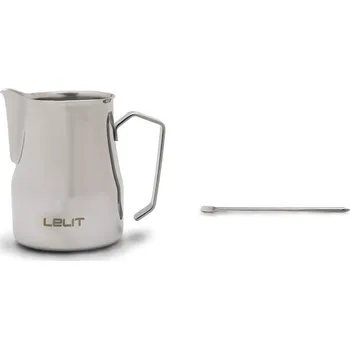 Konvička na mléko Lelit konvička na šlehání mléka a latte art pero, 500ml