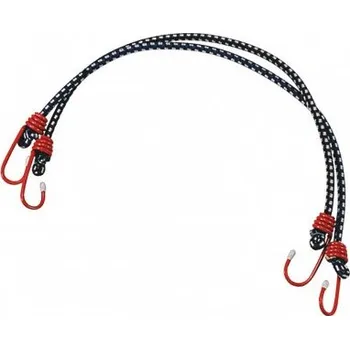 Upínací popruh gumicuk 100cm 2ks, kovové háky, 194-100