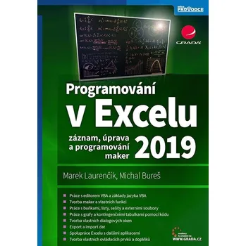 Programování v Excelu 2019: Záznam,…
