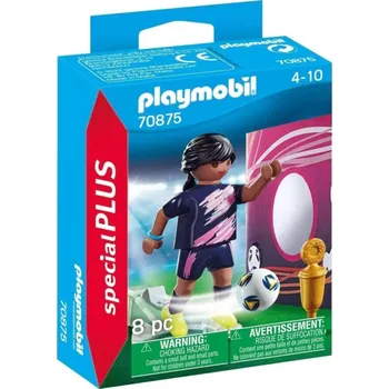 Stavebnice Playmobil PLAYMOBIL® 70875 Fotbalistka s brankou