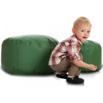 Sedací pytel Sedací vak Classic S tmavozelený 75L ekokůže TiaHome