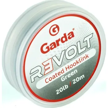 Garda Návazcová Šňůrka Revolt Coated Hooklink Green 20 m-Nosnost 30 lb