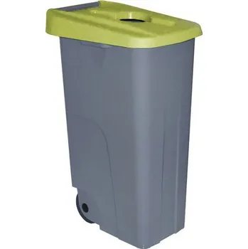 Odpadkový koš TOMGAST Víko pro DE-23250 s otvorem - žluté