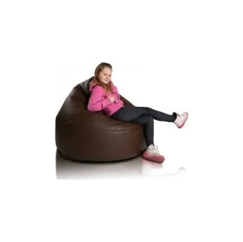 Sedací pytel Sedací vak malá koule hnědá TiaHome
