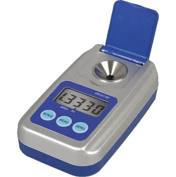 Refraktometr digitální Krüss, série DR, Typ: DR101-60, Index lomu [nD]: 1,3330–1,4419, Brix [%]: 0–60, Salinita [‰]: Ne, Rozhraní: Ne