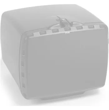 Zavazadlo na motocykl Vrchní kufr PUIG MEGA BOX 2328R červená 100l, se zámkem