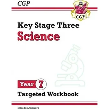 Anglický jazyk New KS3 Science Year 7 Targeted Workbook (with answers) - CGP Books