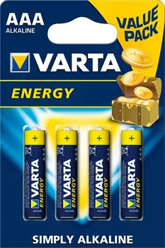 Článková baterie Varta Energy 4103 AAA/R03 4 ks