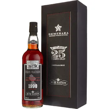 Likér Rum Nation Demerara 25 Years Old 1990 0,7 l 45 %