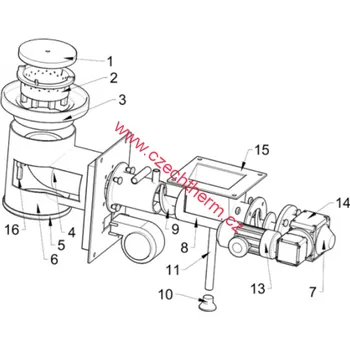 Příslušenství ke kotli mezikruží 50kW 2680 (Náhradní díl mezikruží pro kotel Ekosroll 50kW)