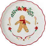 Keramická mísa Jolly Gingerbread Cookie 26,5 cm