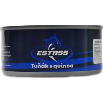 konzervovaná ryba Estass Tuňák s quinoa v plechovce 170 g
