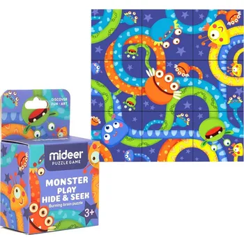 Hlavolam Mideer Logická hra Příšerky hrají na schovávanou MD3073