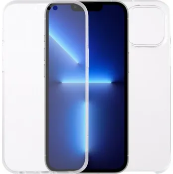 Dvoudílné pouzdro na přední i zadní stranu pro iPhone 13 Pro - čiré