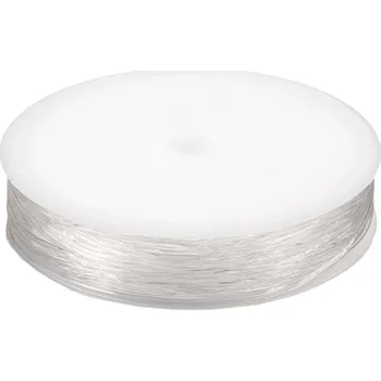 Pruženka / gumička kulatá Ø0,8 mm, barva 2 transparent