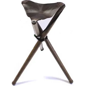 Sedací pytel Sedací trojnožka XXL s koženou dečkou