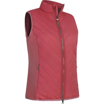Callaway Lightweight Quilted dámská vesta, červená dámské, S