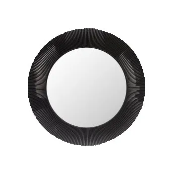 Zrcadlo All Saints lesklá černá