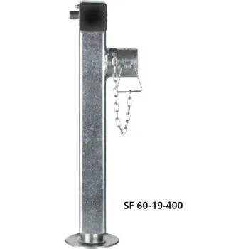 Přívěs Opěrná noha SF 60/19/400 bez kličky a příruby