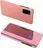 Forcell Clear View pro Samsung Galaxy A52 5G/A52 4G/A52s 5G, růžové