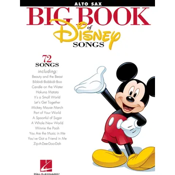 The Big Book of Disney Songs (Alto sax) - filmov melodie pro altov saxofon 1000649