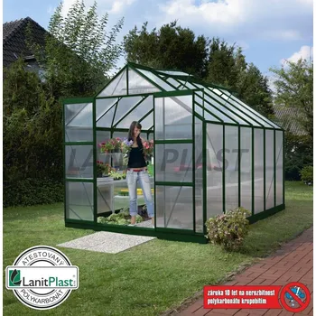 Skleník LANIT PLAST URANUS 9900 PC 6 mm zelený