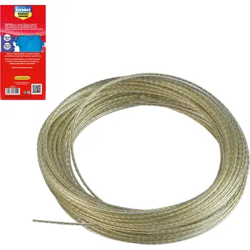 Kolíček na prádlo ORION Šňůra na prádlo z ocelového lanka, délka 30 m