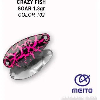 Umělá nástraha Plandavka Crazy Fish Soar 25mm 1,8g color 102
