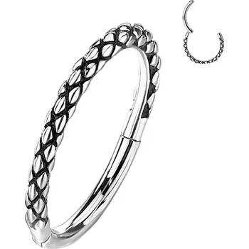 Piercing Šperky4U Piercing kruh segment - K01071ST-1210