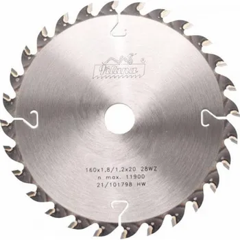 Pilový kotouč PILANA Pilový kotouč 160x20 z28 x1,8mm 91WZ