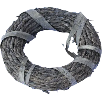 Věnec tráva pletený 36 cm