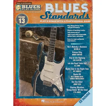 Blues Standards - Blues Play-Along Volume 13 - melodie s akordy pro nstroje v ladn C 1000832
